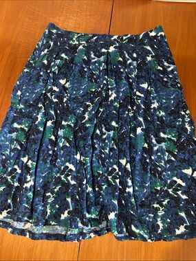 GAP Floral Pleated Skirt